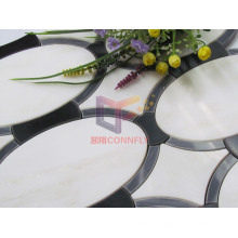 Water Jet Cutting Marble Mosaic Tile